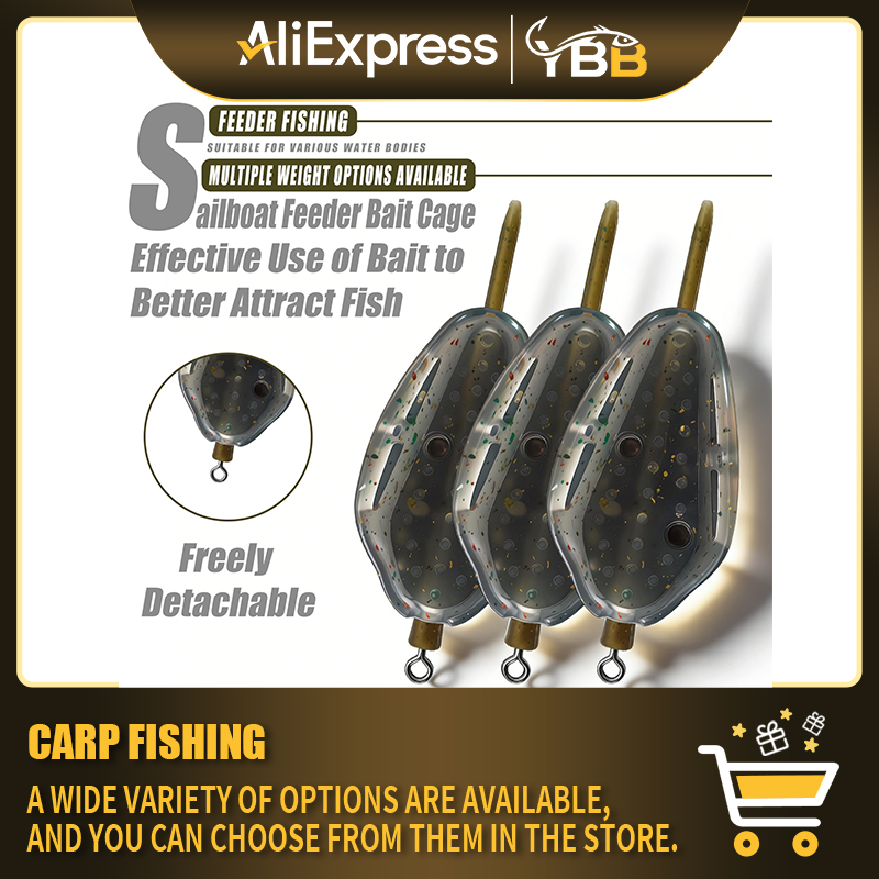 Freshwater Fishing Kit - Premium Karpfenangel-Method-Feeder-Kit – Inline-Köderdispenser mit integrierten