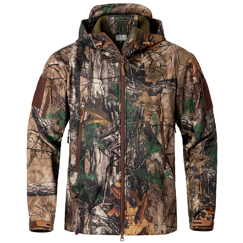 Fishing Equipment And Gear - Männer Silent Soft Shell Camouflage Taktische