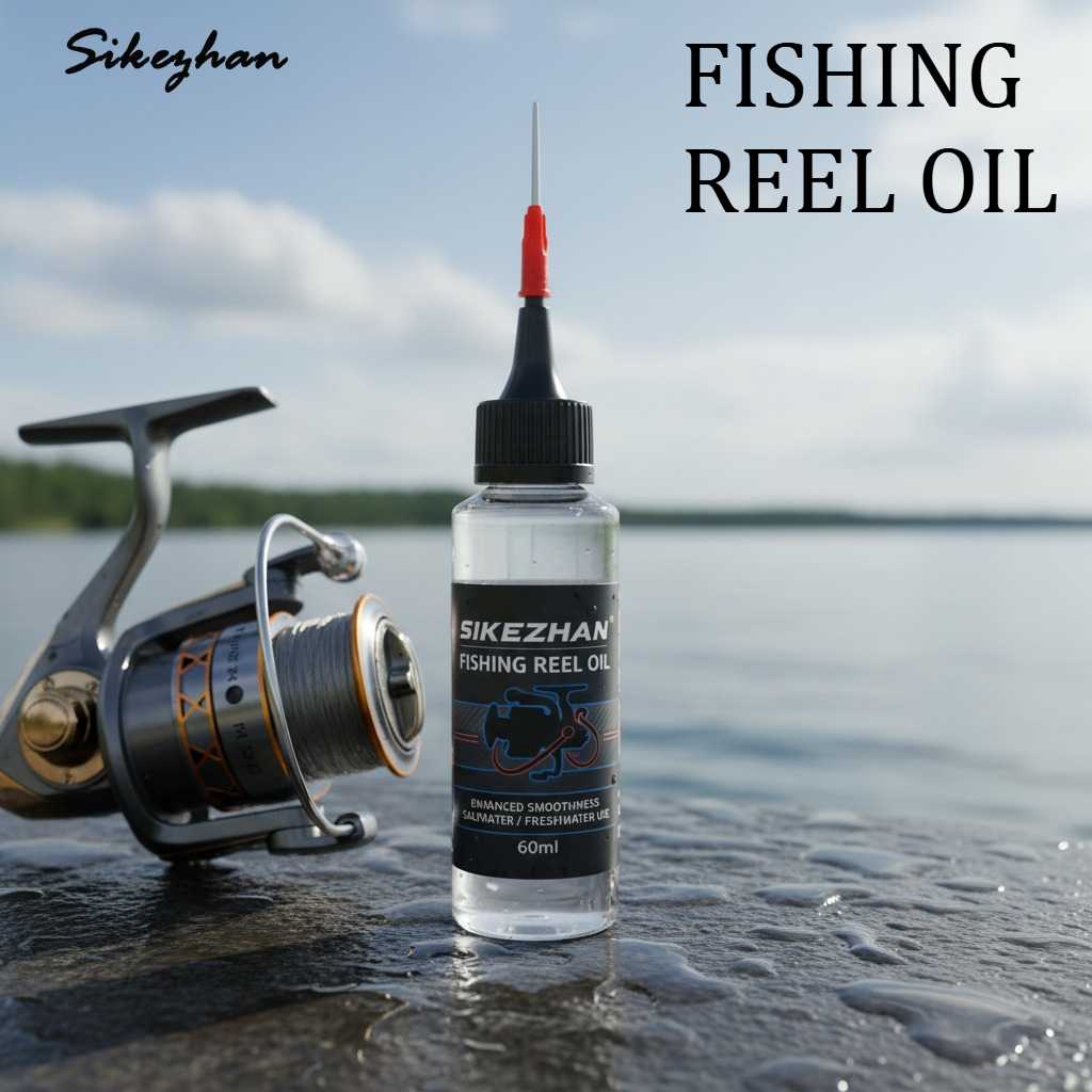 Freshwater Fishing Kit - Angelrollenöl mit Präzisionsnadel – Rollenschmiermittel für