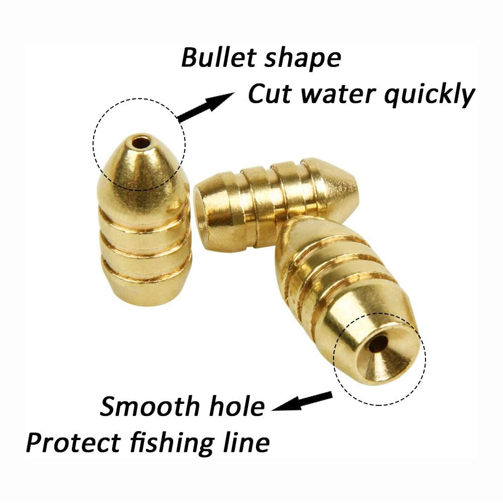 10 Stücke Messing Angeln Gewic – Bass Fishing Lure Bewertung und Preis
