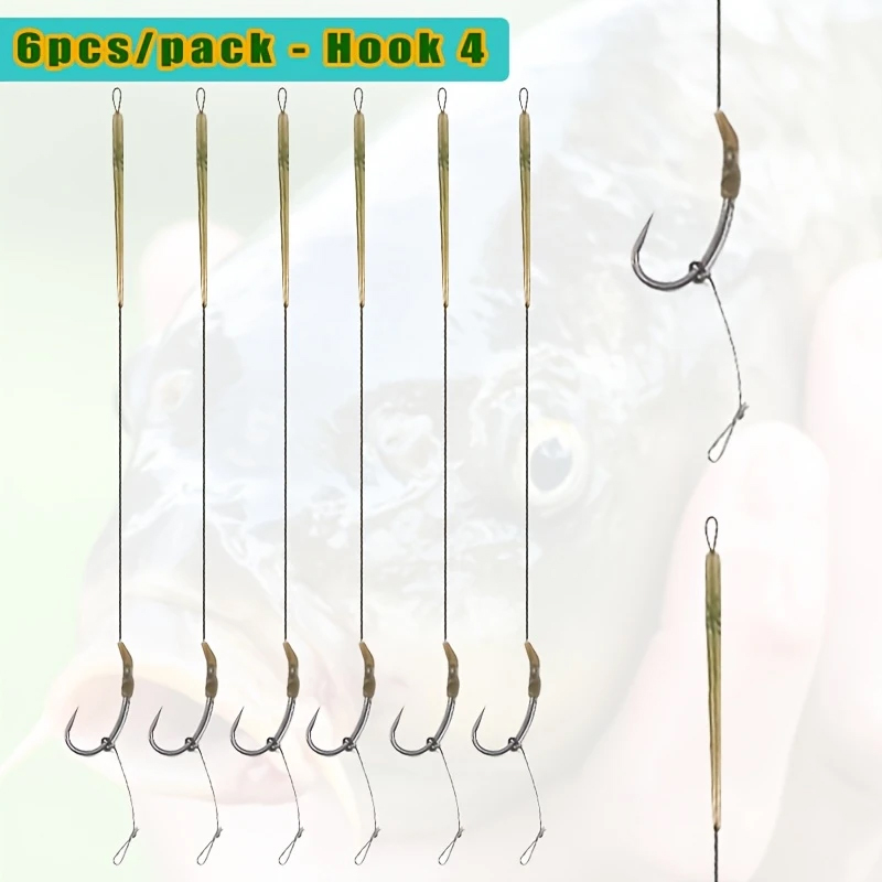 6 Stück fertig hergestellte Ha – Freshwater Fishing Kit Bewertung und Preis